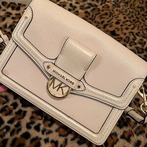 Michael Kors Cream Crossbody Bag